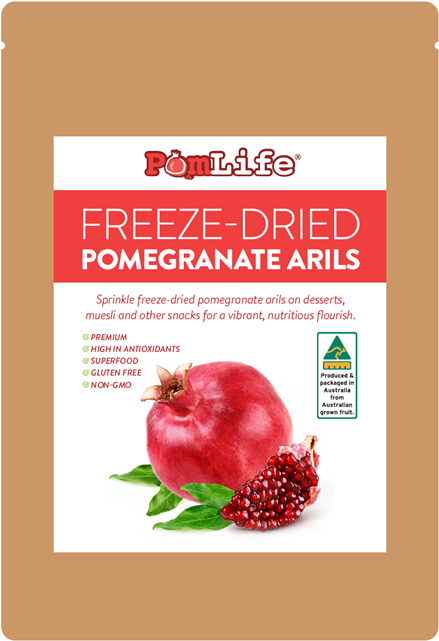 Freeze-dried Pomegranate Arils - Pomegranate Food Products (640x640), Png Download