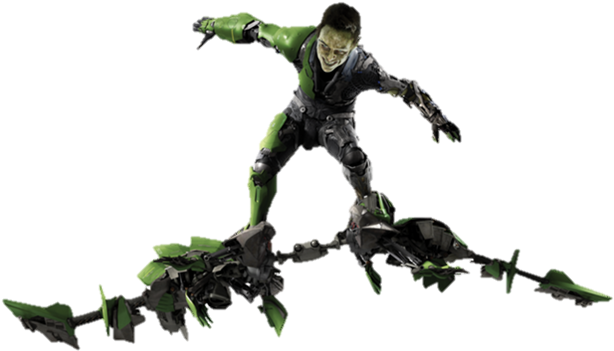 Green Goblin New - Spiderman Green Goblin Png (637x395), Png Download