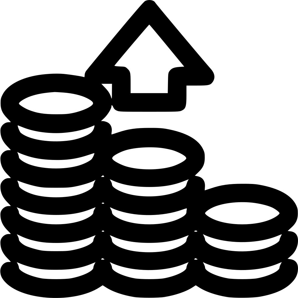 Give Coins Stacks Comments - Money (981x980), Png Download