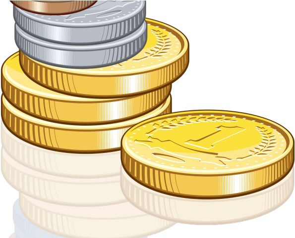 Coins Cliparts - Clip Art Coins (640x480), Png Download