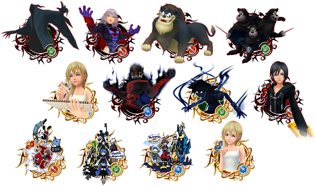 #khux Jp Falling Price Copy Medal Draw Is Available - Kingdom Hearts Hd 2.8 Acrylic Stand - Bond (final Chapter (1013x600), Png Download