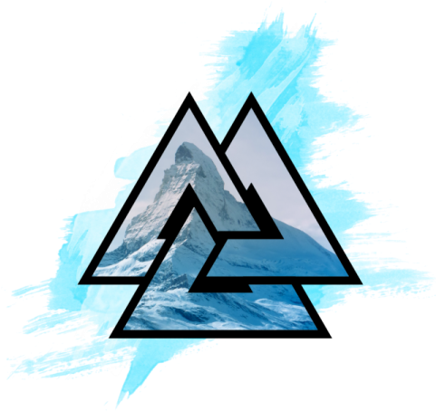 Valknut - Norse Symbol Of Death (500x500), Png Download