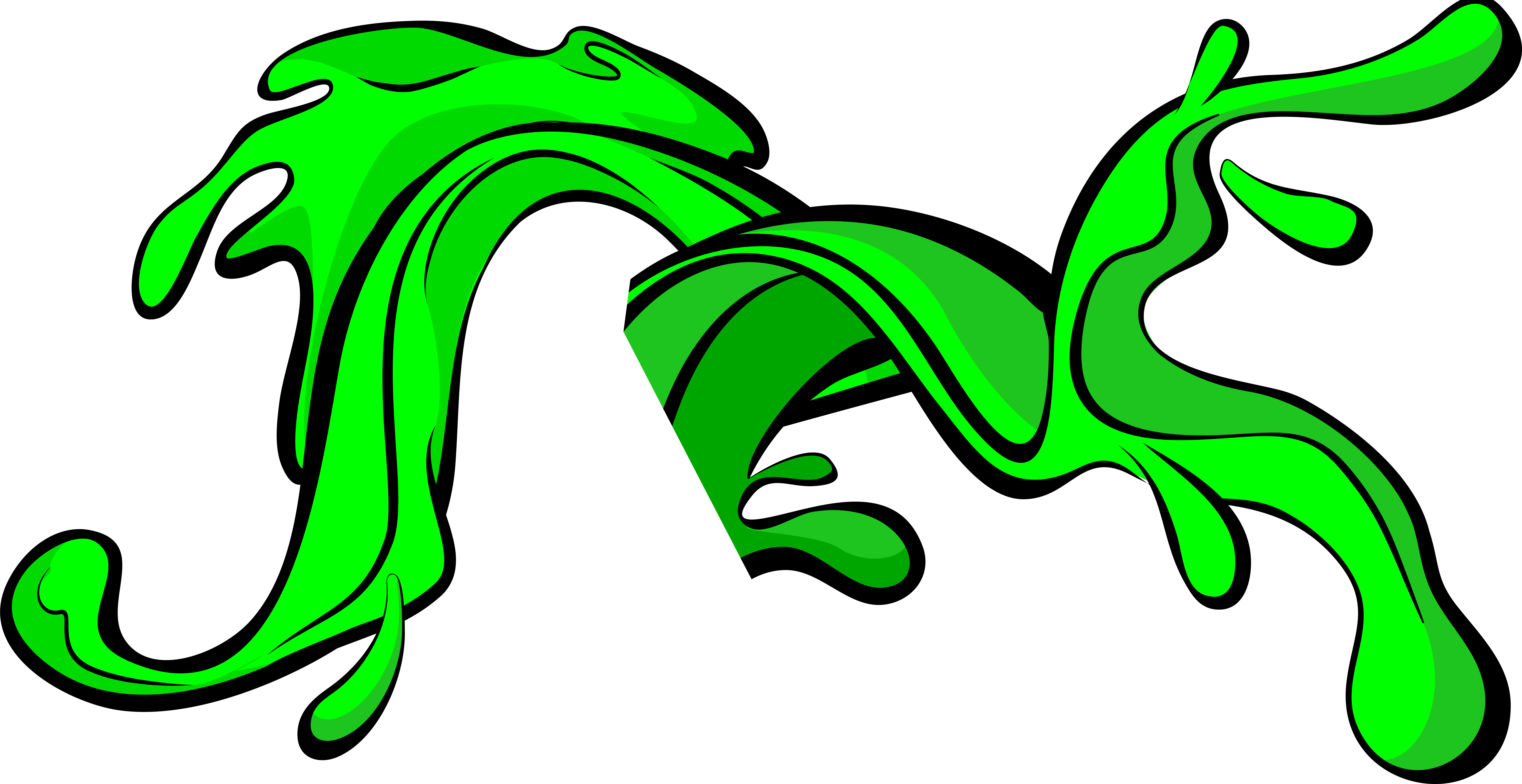 Nickelodeon Competitions - Slime Kca 2018 (7181x3700), Png Download