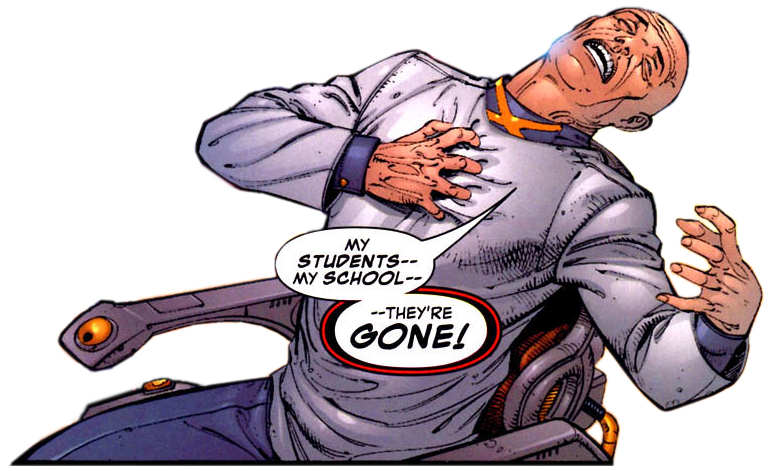 Earth-41001 Professor X - Cartoon (769x471), Png Download
