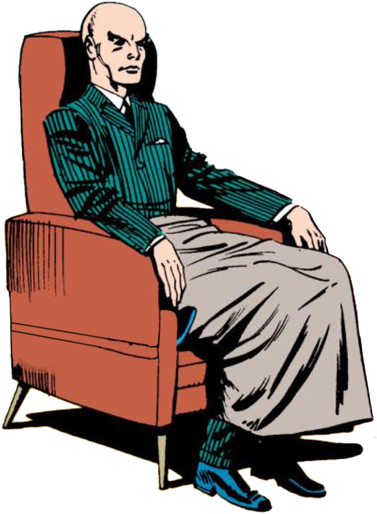 1 Professor X - X Men (562x746), Png Download