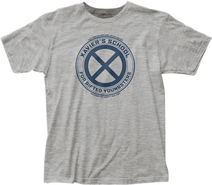 Xaviers School Logo T-shirt - Zappa Man From Utopia T Shirt (415x415), Png Download
