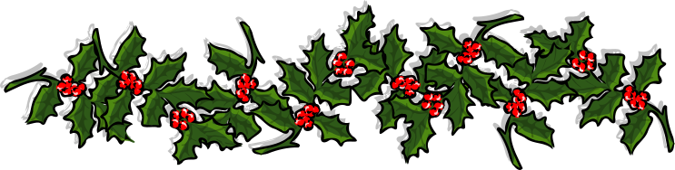 Christmas Ornaments - Row Of Christmas Trees (743x188), Png Download