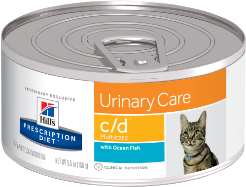 Pd Cd Multicare Feline With Ocean Fish Canned - Hill's Prescription Diet C D Multicare Urinary Care (500x500), Png Download