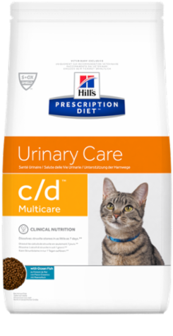 Pd Feline Prescription Diet Cd Multicare With Fish - Hill's Prescription Diet Feline Metabolic Plus Urinary (500x500), Png Download