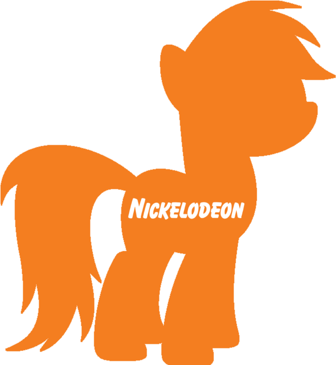 Edit, Logo Parody, Mirrored, Nick, Nickelodeon, Pony, - My Little Pony Nickelodeon (661x708), Png Download