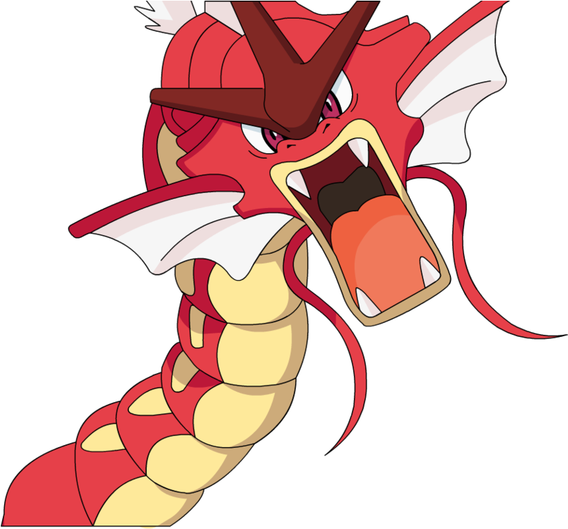 Akai Gyarados By Pokesafari-d4lloit - Gyarados (1048x762), Png Download