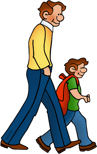 Walking - Walking Clipart Png (456x648), Png Download