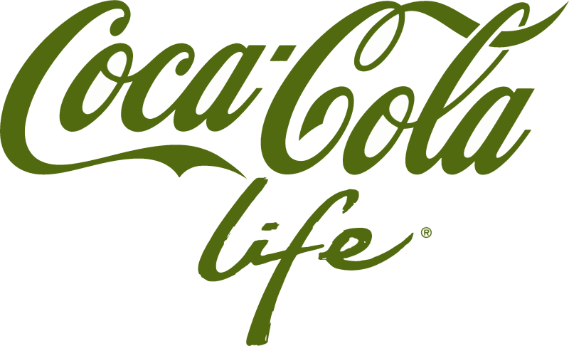 Coca Cola Life Vector - Coca Cola Life Logo Png (800x486), Png Download