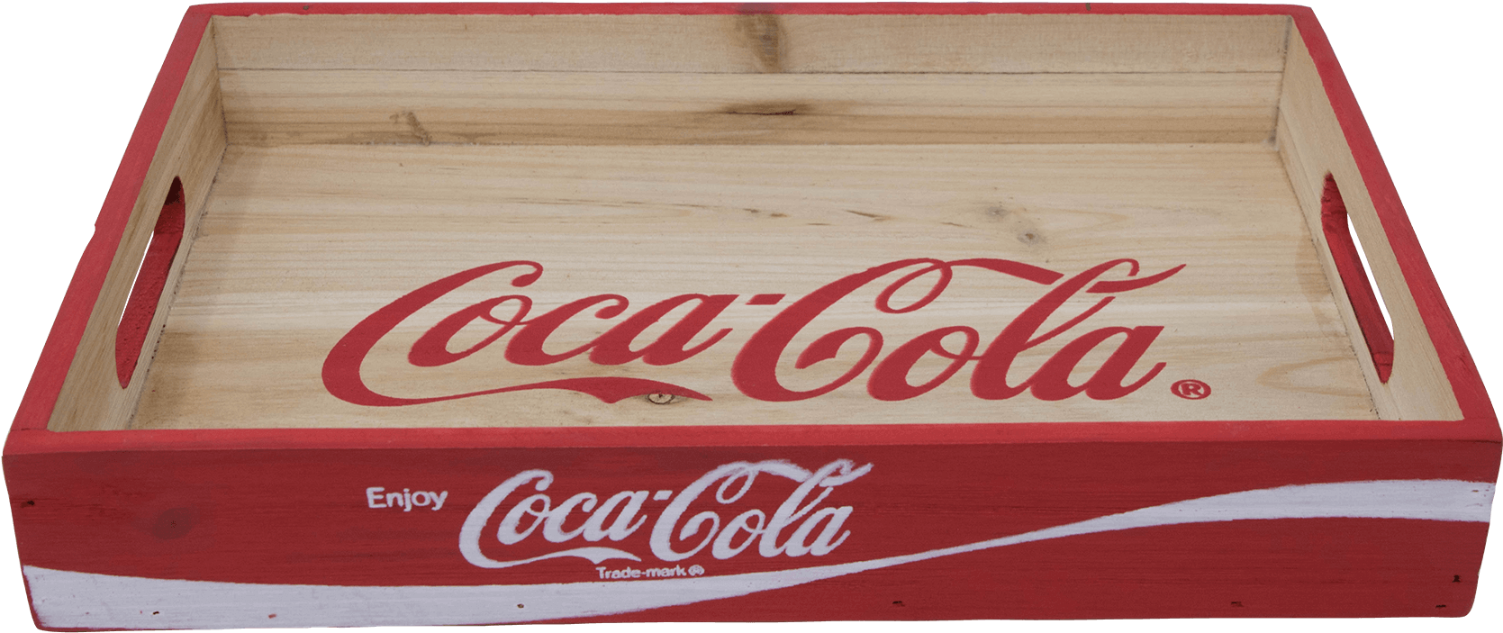 Coca Cola Modern Wooden Crate Replica - Coca Cola Crate (2000x2000), Png Download