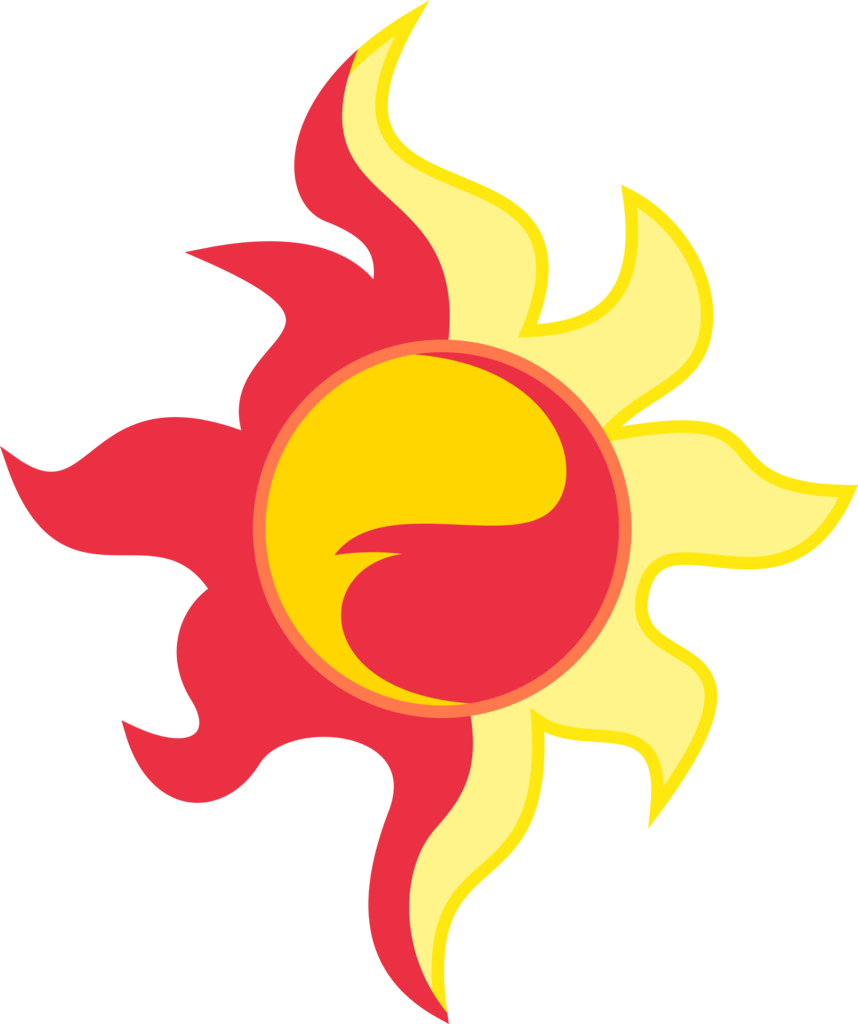 Absurd Res, Artist - Mlp Eg Sunset Shimmer Cutie Mark (858x1024), Png Download