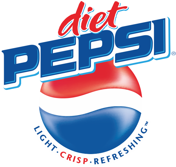 Old Diet Pepsi Logo (601x569), Png Download