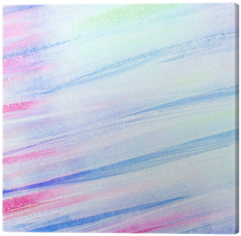 Abstract Artistic Watercolor Brush Strokes Canvas Print - Watercolor Painting (400x400), Png Download