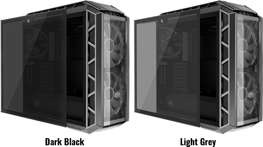 Tempered Glass Side Panel - Cooler Master Mastercase 6 (950x539), Png Download