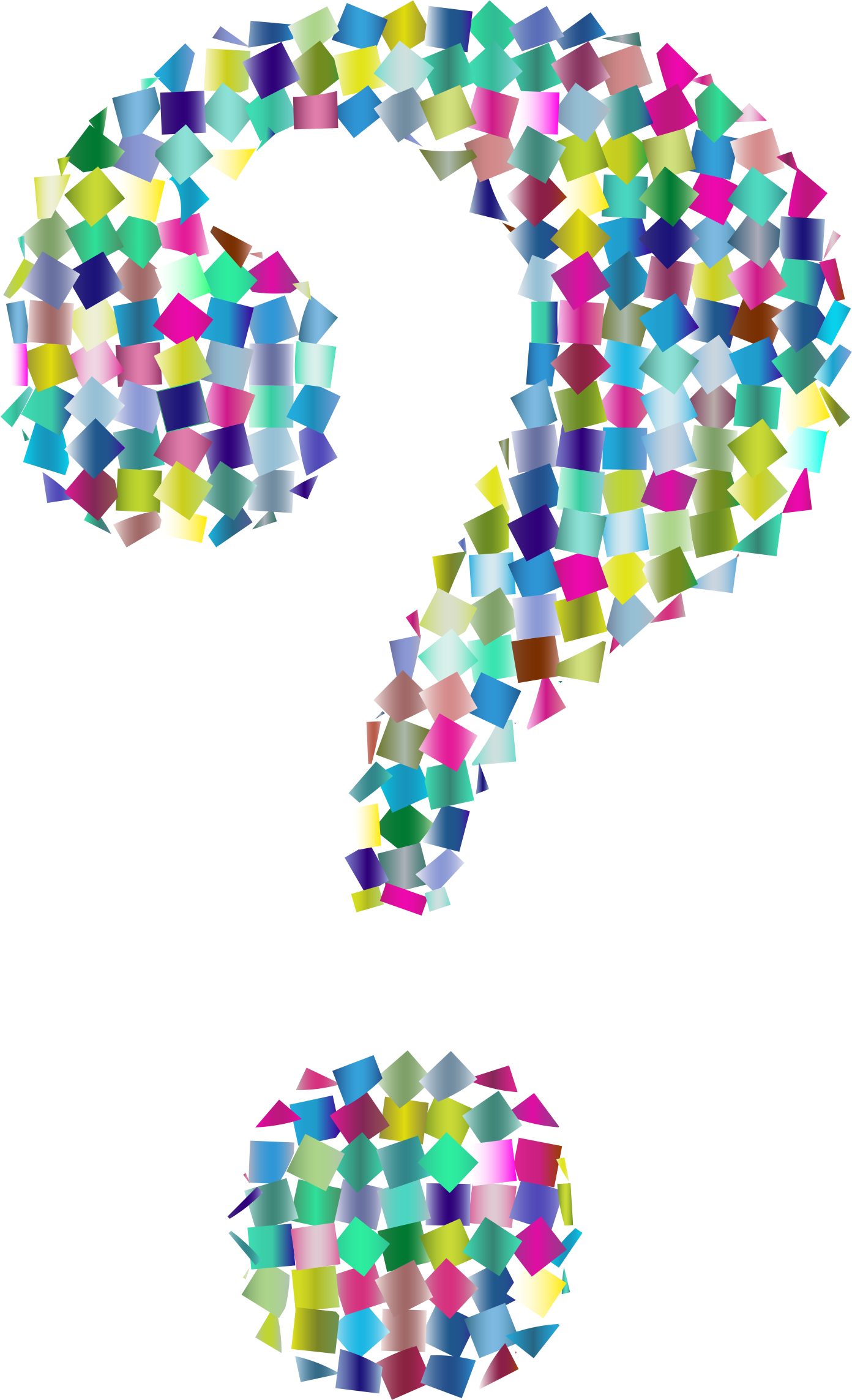 Big Image - Question Mark (1392x2286), Png Download