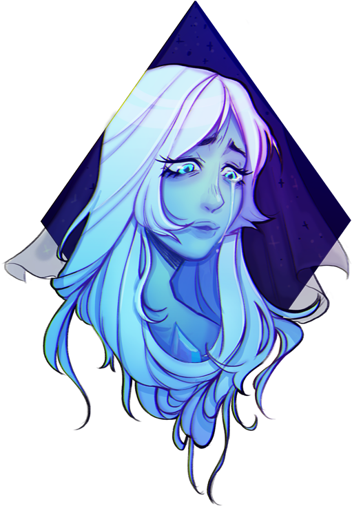 Steven Universe - Blue Diamond Steven Universe Background (582x800), Png Download