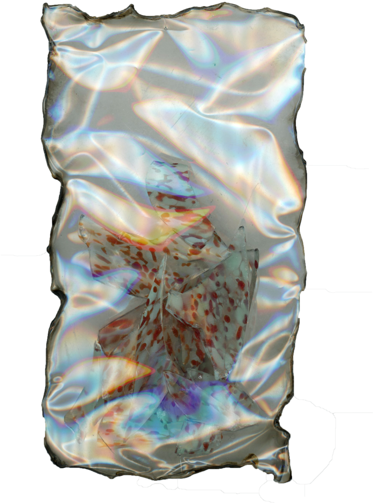 Broken Glass - Dye (1000x1376), Png Download