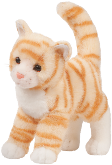Douglas Tiffy Orange Tabby Cat - Cuddle Toys 1865 30 Cm Long Tiffy Orange Tabby Cat (600x600), Png Download