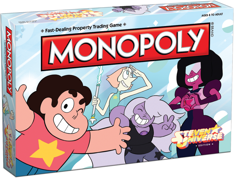In Steven Universe Monopoly®, You Can Buy, Sell And - Monopoly De Rick Y Morty (787x600), Png Download