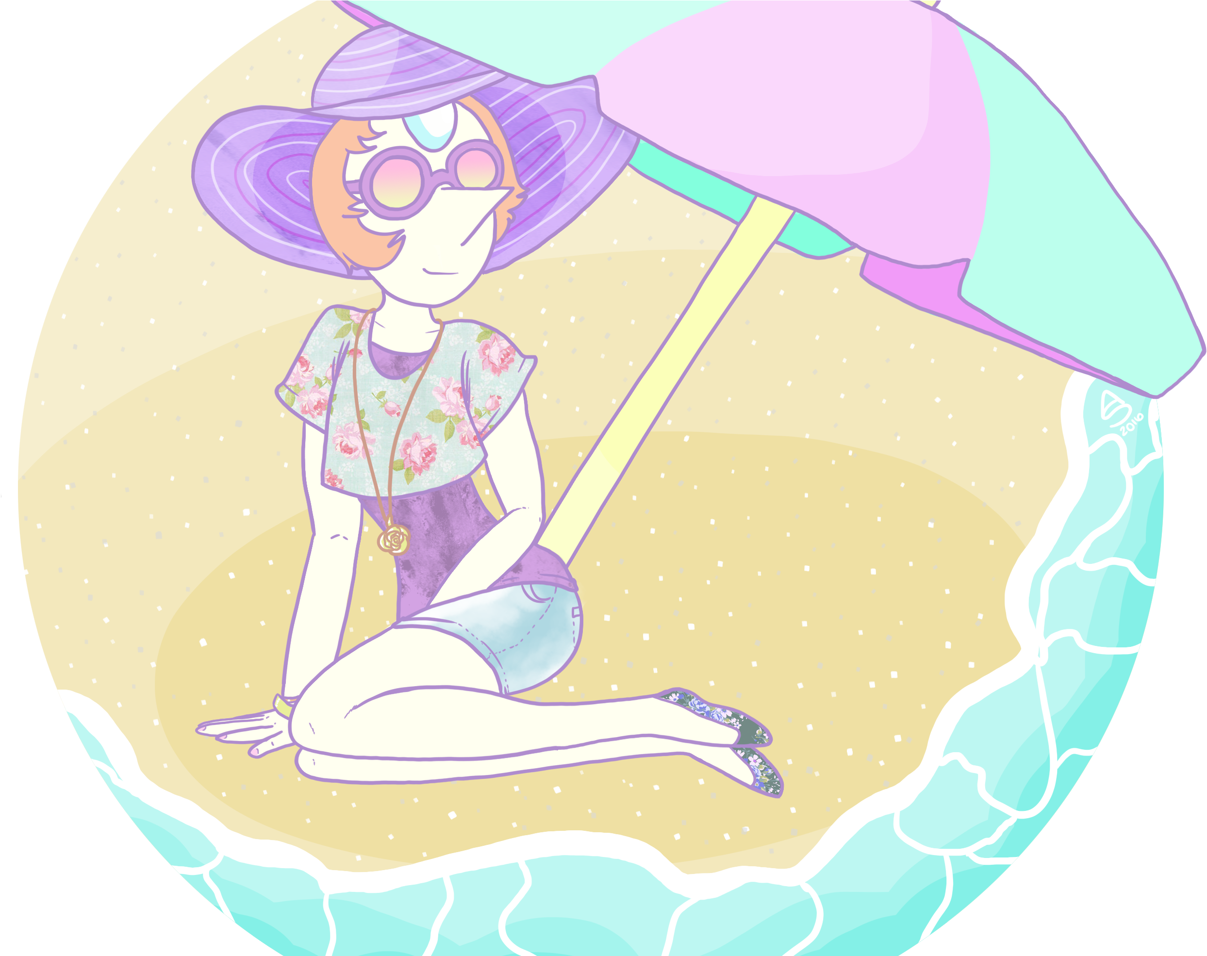 Steven Universe Fanart - Cartoon (2518x1969), Png Download