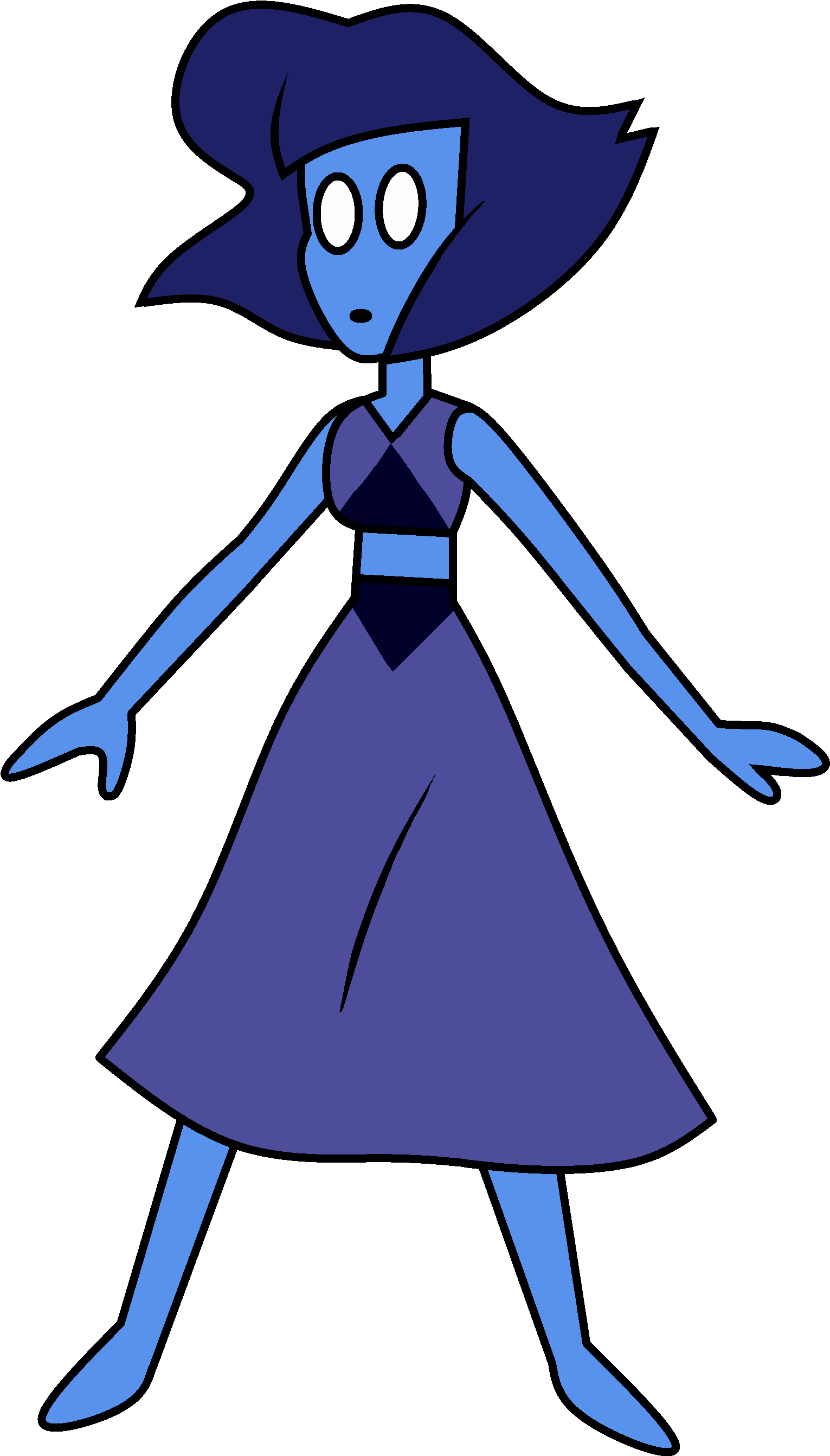 Image Lazuli Far Distance By King Png - Lapis Lazuli Steven Universe Png (1826x3000), Png Download