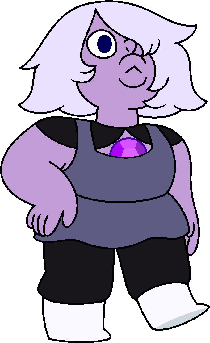 Image Young Amethyst Png - Steven Universe Old Amethyst (900x1250), Png Download