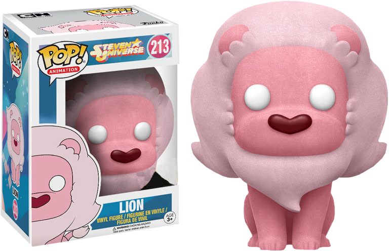Lion Flocked Pop Vinyl Figure - Flocked Lion Funko Pop (772x496), Png Download