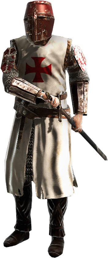 A Templar During The Third Crusade - Assassin's Creed Templars (500x900), Png Download