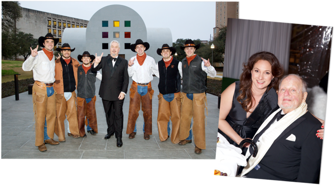 Scenes From The Opening Night Party For *austin* - Ellsworth Kelly Austin Chapel (690x393), Png Download