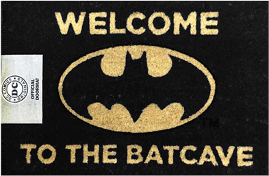 Dc Comics Batman Doormat (600x600), Png Download