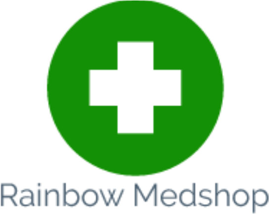 Rainbow Medication Shop - Rainbow Shops (600x462), Png Download