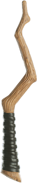 Wizard Wand - Driftwood (226x650), Png Download
