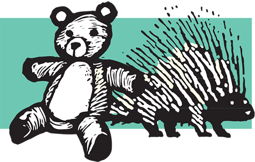 Porcupine Teddy Bear500 - Home Management 101: A Guide For Busy Parents (500x319), Png Download