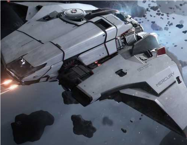 Star Citizen Mercury Lti 13459 - Star Citizen Mercury Star Runner (600x707), Png Download