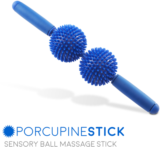 Porcupine Sensory Ball Massage Stick - Massage (600x600), Png Download