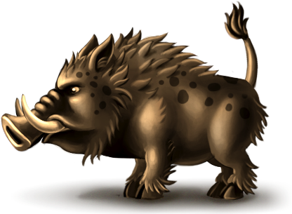 Boar Png Transparent - Кабан Пнг (416x305), Png Download