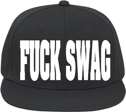 Flat Bill Fitted Hats 123 - Swag Bucket Hat Png (428x400), Png Download