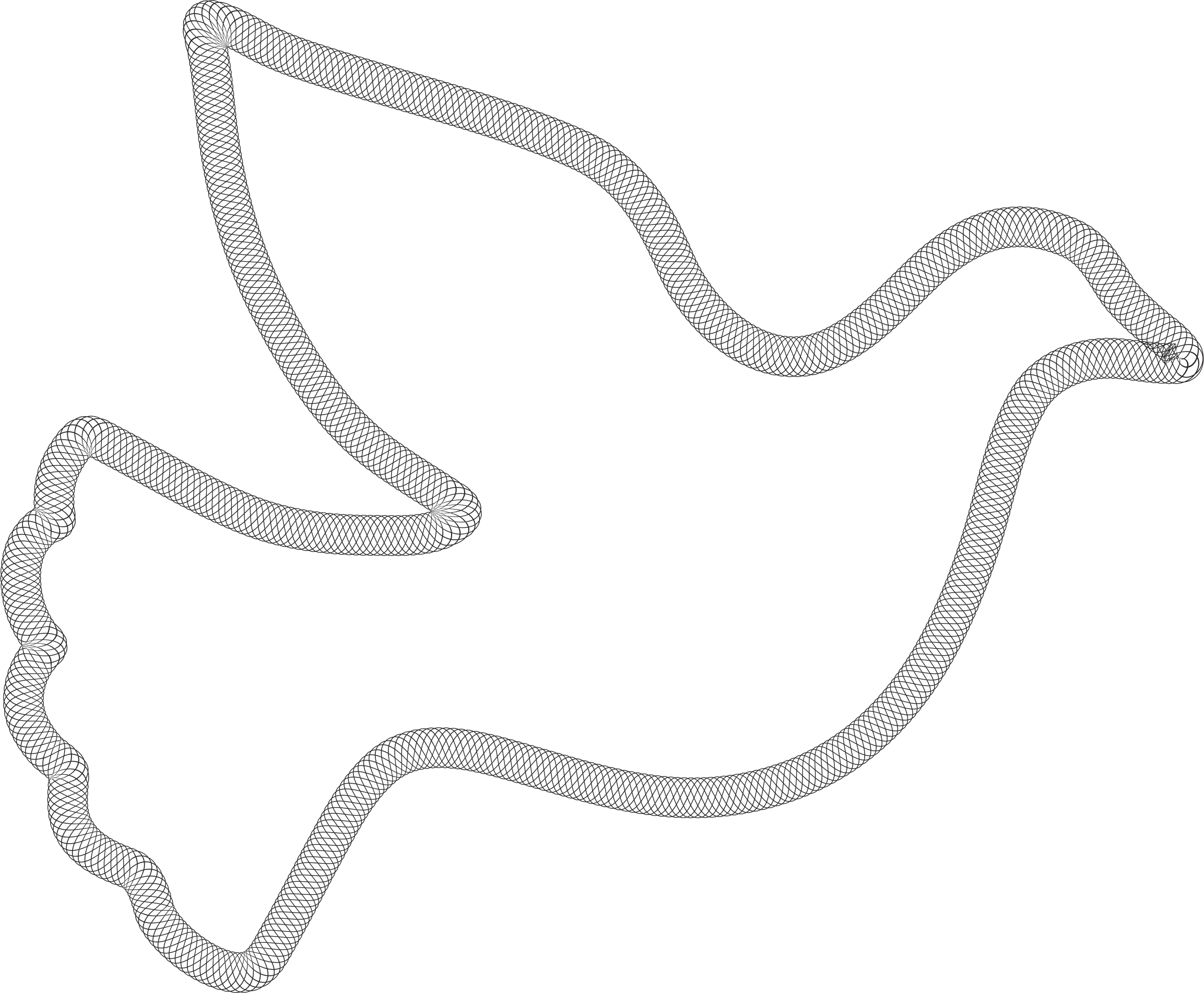 This Free Icons Png Design Of Guilloche Peace Dove (2306x1902), Png Download