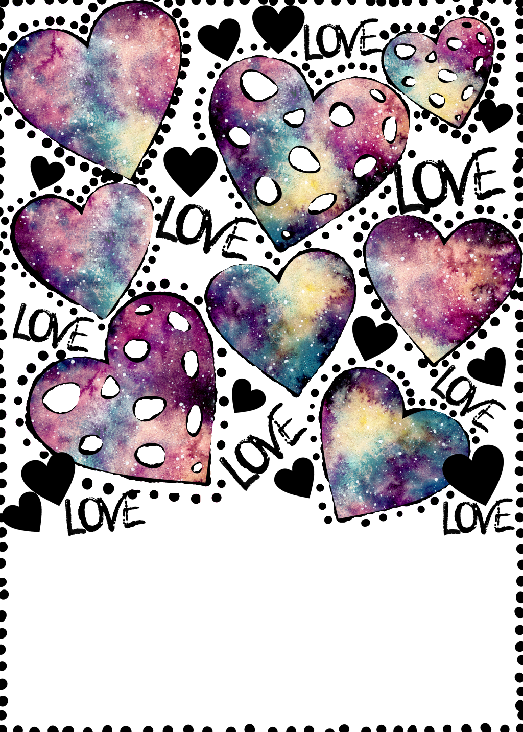 Hand Painted Spades Heart Png Transparent - Watercolor Painting (1024x1433), Png Download