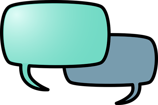 Texting Icon Talking Text Box Talking Talk - Texting Clipart (514x340), Png Download