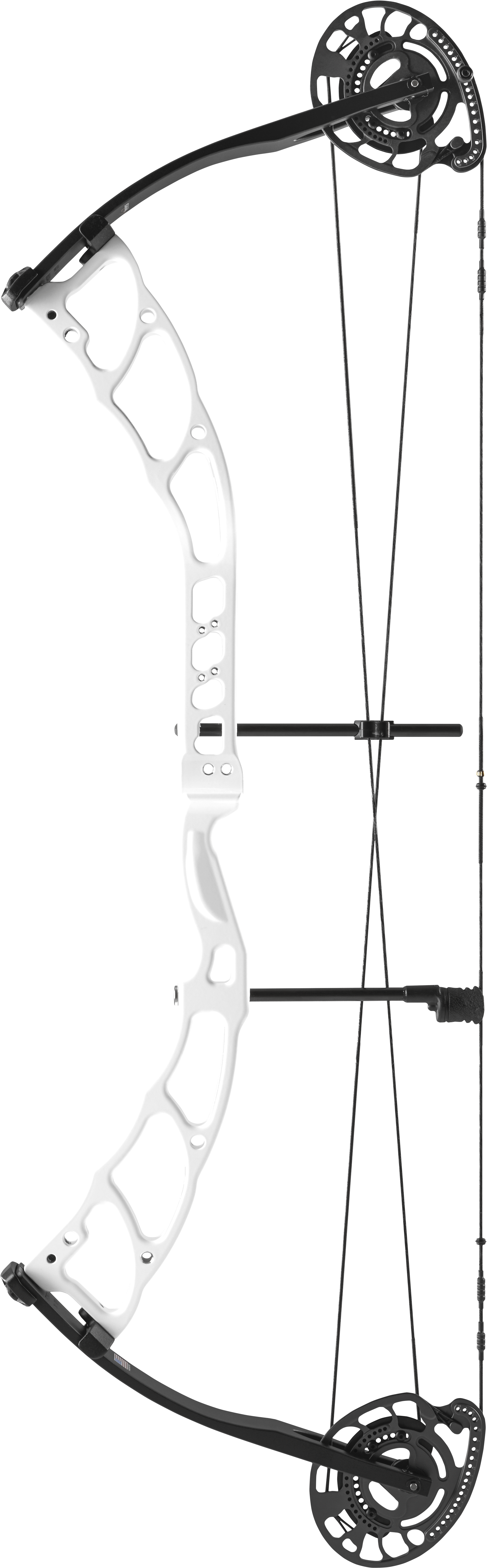 Medalist 38 White - Diamond Medalist 38 Bow - White 60 Lb. Left Hand (1865x6007), Png Download