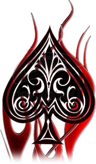 Queen Clipart Spade - Ace Playing Card Drawing (400x679), Png Download