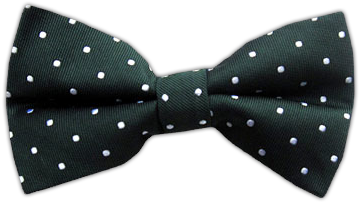 Hunter/white - Bow Tie (400x300), Png Download