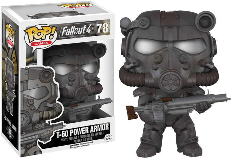 While You're Wandering The Cold Wasteland, You Can - Fallout Power Armor Funko (800x571), Png Download
