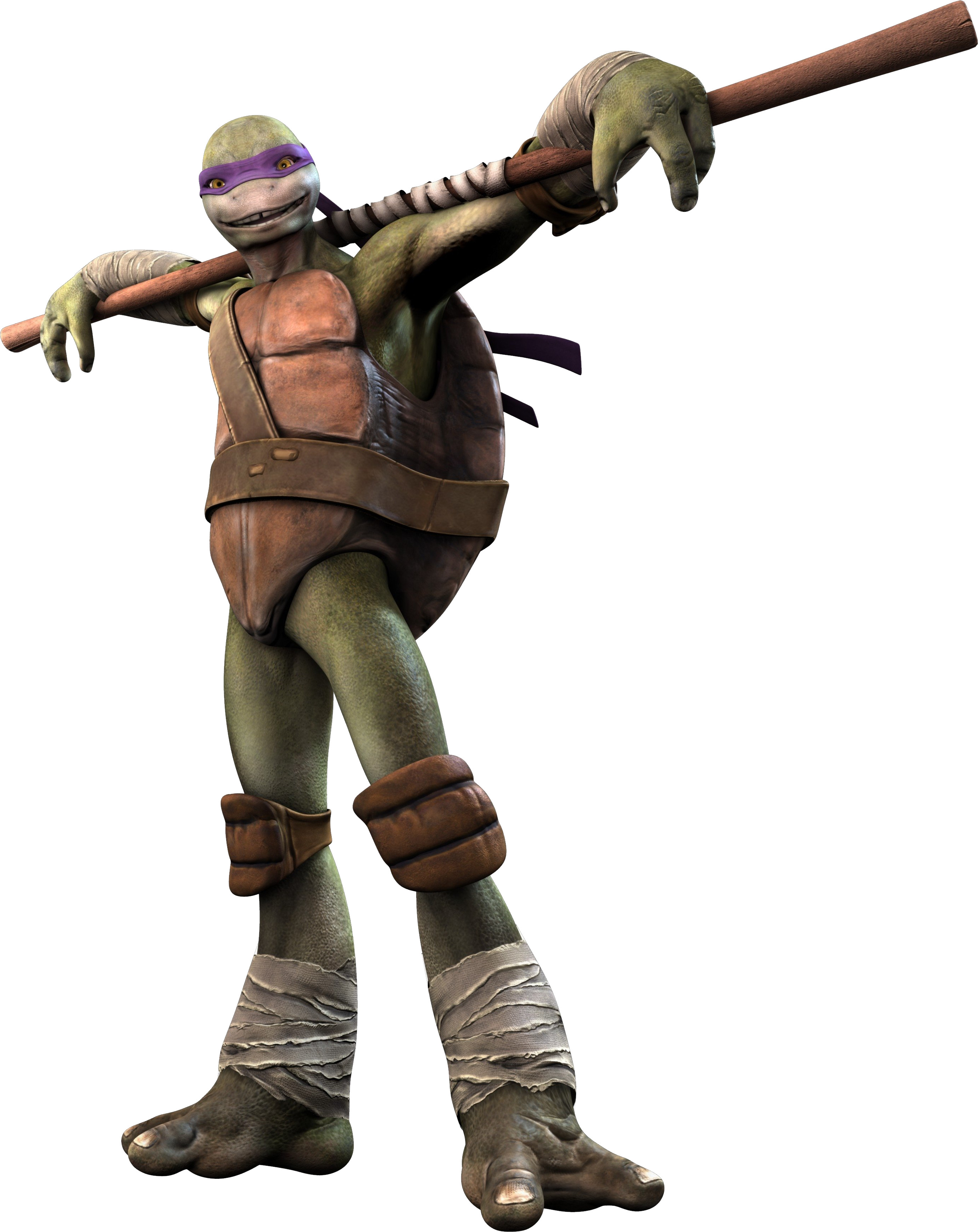 Ninja Turtles Png - Donatello Then And Now Tmnt (2759x3478), Png Download