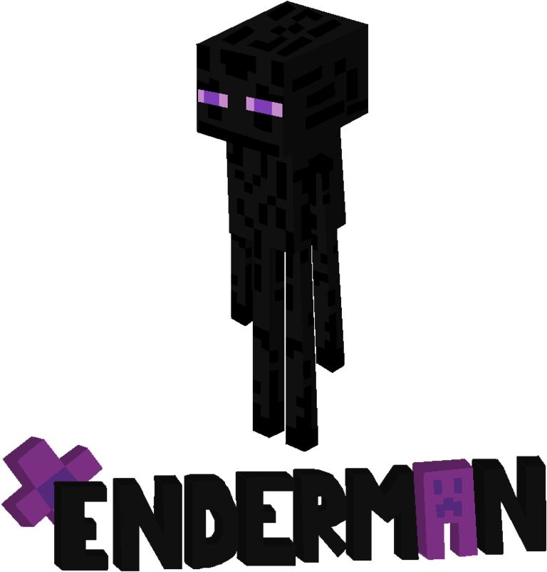 Minecraft Enderman Drawing - Skin De Minecraft Pe Enderman (904x884), Png Download